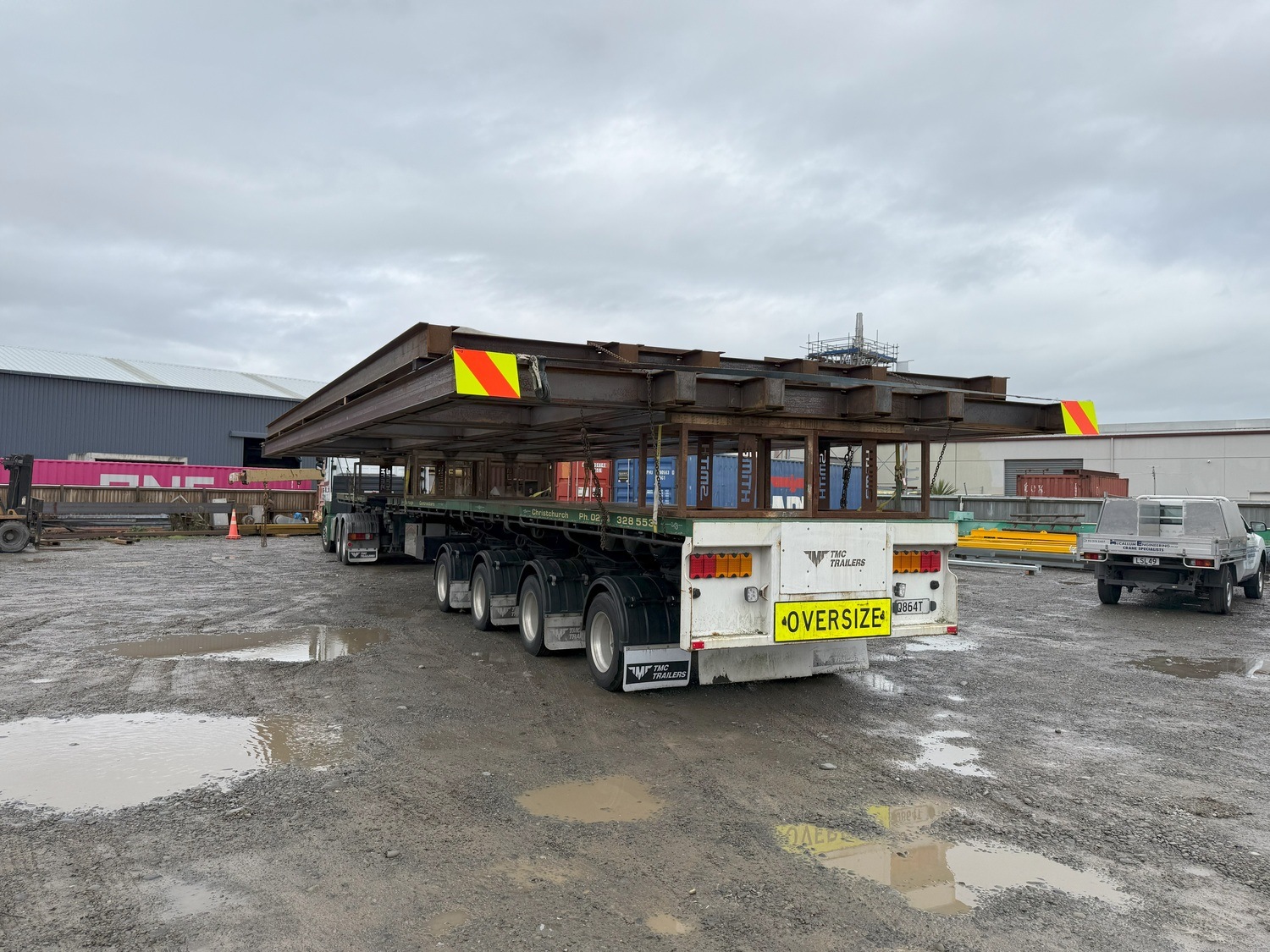 Flatdeck Semi Trailer